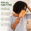Moo & Yoo Bamboo Paddle Hair Brush | Gentle Detangling