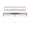 Fast Fabrication Hummer H3 52 Inch 52" LED Light Bar