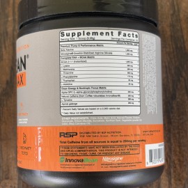 RSP Nutrition, AminoLean, Pre Workout Energy, Sweet Peach 8.68 oz (246 g)02/26
