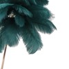 Ostrich Feather Table Lamp Rechargeable Modern Romantic Decoration Lamp Bedroom