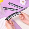 BAYTORY 5 Pcs Plastic Ruler 15cm, Small Rulers, Acrylic Bulk