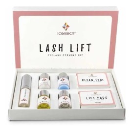 Kit Lash Lifting De Pestañas Rizado Marca Iconsign.dama.ojos