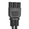Foot Pedal 3‑Hole Round Pin with Power Cord Multifunctional Household