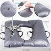 Bedside Commode Seat Cushion, Commode Padded Seat for Elderly, Soft