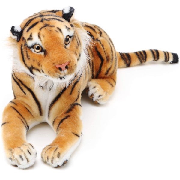 Arrow The Tiger - 17 Inch (Tail Measurement Not Included) Stuffed Animal Plush Cat - by Tiger Tale Toys