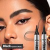 2-in-1 Microblading Eyebrow Pencil with 4 Fork Tips, Magic 3D