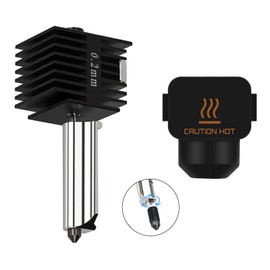 HIKUDIY 0.2mm Bambu Lab A1/A1 Mini Hotend, 3D Printer Parts Replacement Print Head for Bambu Lab A1/A1 Mini 3D Printer