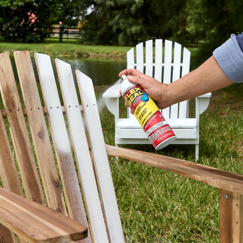 Flex Seal, 14 oz, White, Stop Leaks Instantly, Waterproof Rubber