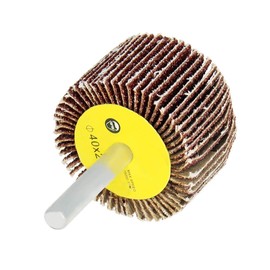 5pcs Flap Wheels 80 Grits Abrasive Wheel 40mm Sanding Wheel for Drill, Polishing, Grinding, Deburring