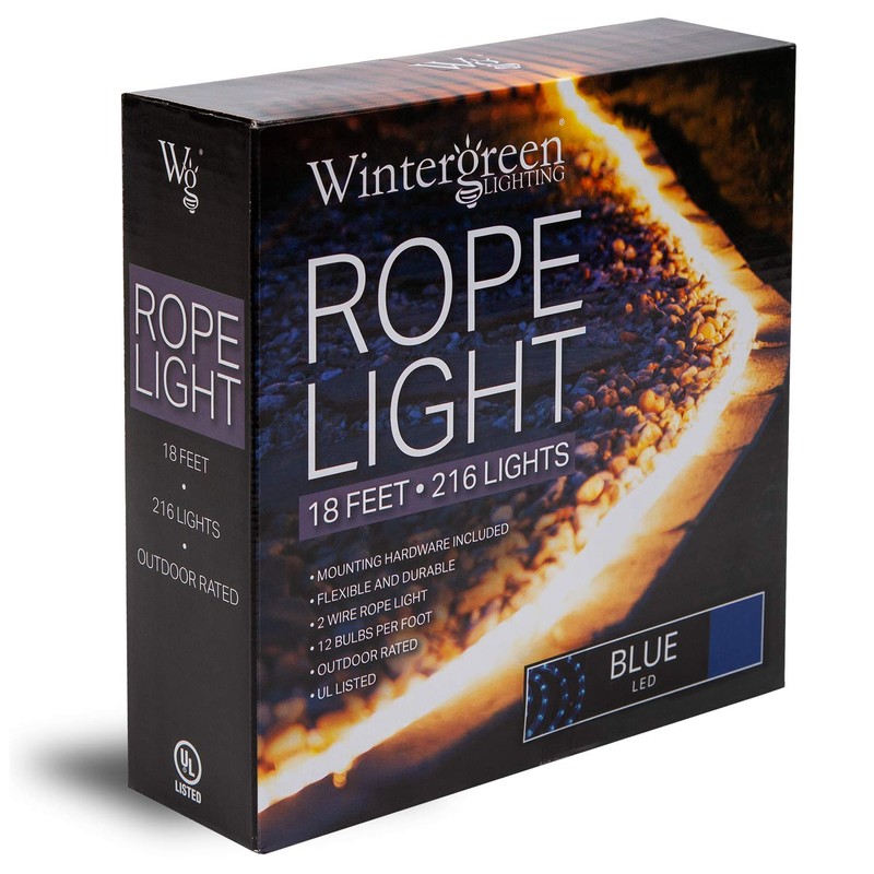 18' LED Red Rope Light, LED Flexible Light Rope String