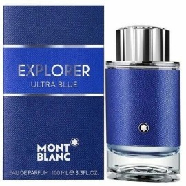 Mont Blanc Explorer Ultra Blue for Men Eau de Parfum Spray 3.3 oz Brand New