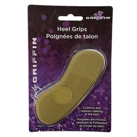 Griffin Heel Grips - Cushioning and Comforting Self Adhesive Shoe Inserts - 1 Pair