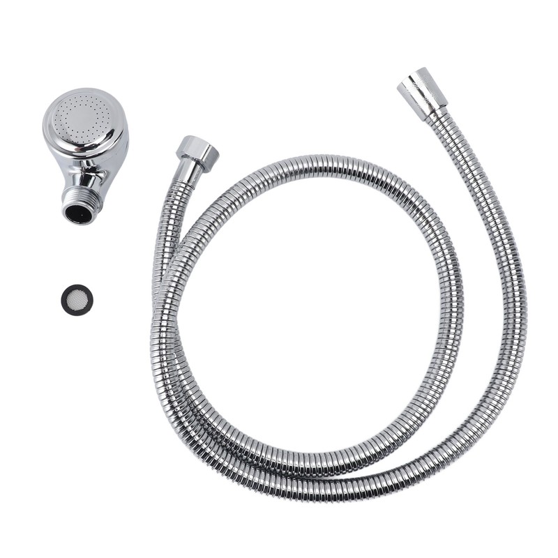 Shower Head Hose Set Professional Electroplated Stainless Steel Barber Shop