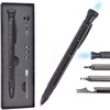 11 in 1 Multi-function Metal Ballpoint Pen, Stress Relief Massage,