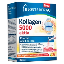 Klosterfrau Collagen 5000 Active | Cartilage and Bone | 20 Sticks