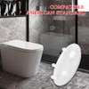 Replacement for Vormax Toilet Tank Silicone Flapper Seal Gasket 3''