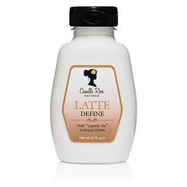 Camille Rose Latte Define 'The Leave-In Collection” | Styling Cream, Hair Defining Conditioner, 9 fl oz