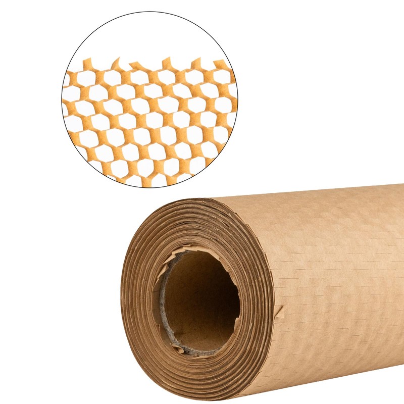 TEUYOE Honeycomb Paper Roll, Packaging Material, Bubble Wrap Alternative for