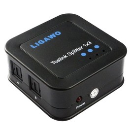 Ligawo 6518741 Audio Splitter Black