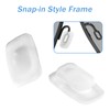 Eazean 5 Pairs Slip in Replacement Nose Pads Push in