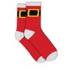 Tipsy Elves Red Santa Socks for Women OSFA