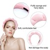 Spa Headband for Women Sponge Spa Headband Terry Towel Cloth