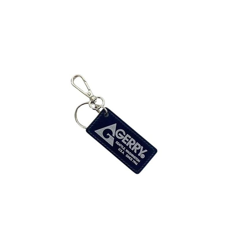 Jerry GR490QG Leather Key Chain (Reflector Print), Leather Reflector Key
