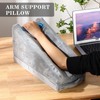 Buryeah Arm Elevation Pillow with 2 Pockets, Soft Ergonomic Support