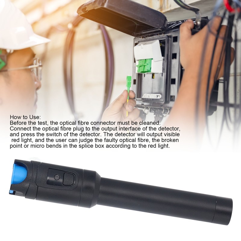 Pen Type Fiber Optical Tester Red Light Visual Fault Detector