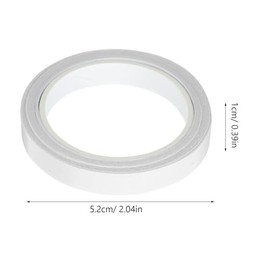 Uonlytech Cinta Adhesiva Doble Cara Transparente de Alta Adhesión 25 Piezas, Cinta de Montaje Fuerte y Fácil de Rasgar para Oficina y Uso Escolar