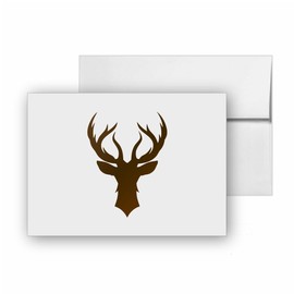 Deer Wild Stag Nature Hunt, quality blank cards CC-25421