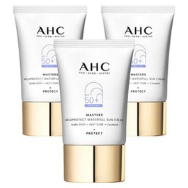 AHC 마스터즈 멜라프로텍트 워터풀 선크림 SPF50 PA 40ml 3개 AHC Masters Melaprofect Waterful Sun Cream SPF50 PA 40ml 3pcs