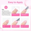 MIZHSE Pink Nail Hardener with Colour Extra Strong Nail Hardener
