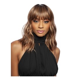 Mane Concept Human Hair Blend Wig Melanin Queen ML106 Lela (SR1BBUG)