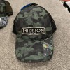 Mission Hydroactive Cools Instantly When Wet Mesh Snapback Cap Hat,