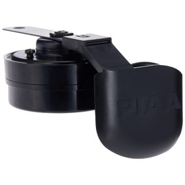 PIAA 85112 115Db 500Hz and 600Hz Twin Tone Sports Horn for All Vehicles, Black