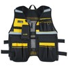 MELOTOUGH Tool Vest Reflective Safety Tool Vest with Removable Phone