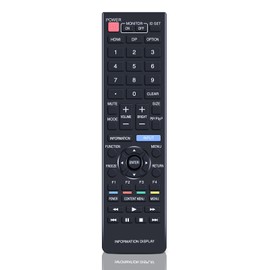 Monitor Remote Control RRMCG1019MPPZ for Sharp Information Display Compatible with PN-HW431, PN-HW501, PN-HW551, PN-HW651, PN-HW751, PN-HW861