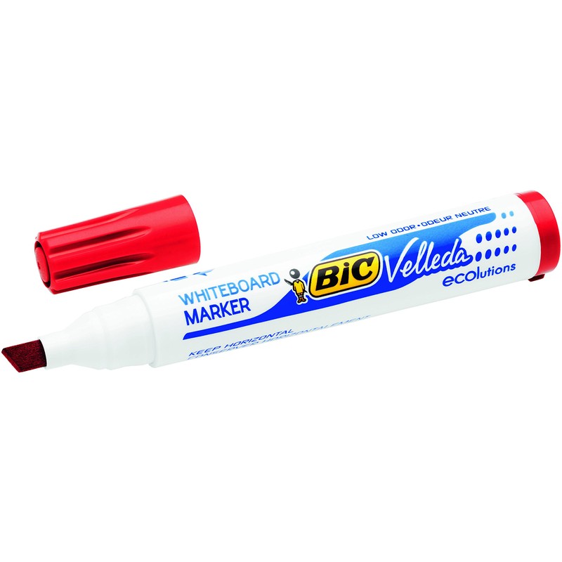 Bic TS-140040 Velleda 1751 Chisel Tip Whiteboard Marker, Pack of