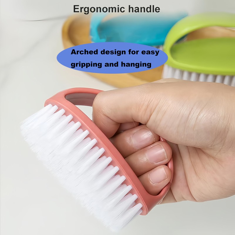 2 Pack Scrubbing Brushes for Cleaning, Heavy Duty Scrub Brush