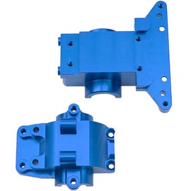 1Set Vgoohobby Aluminum Alloy Differential Housing Bulkhead Diff Case # 7530 Compatible with Traxxas LaTrax Teton Desert Prerunner Rally SST 1/18 4WD RC Car (Blue)