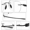 YIMI Photochromic Bifocal Reading Glasses for Men Women UV Sun