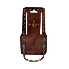 TOURBON Leder-Hammerhalter, Axt, Garten-Handwerkzeuge, Holster für Tischler, Bauarbeiter, passend für 7,6 cm Gürtel