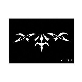 Pochoir pour le Corps format 3'' X 4'' A-09 (PCA-09)