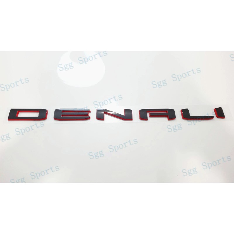 GMC 3pcs GMC 2021-2025 Yukon Yukon XL Black Red Door