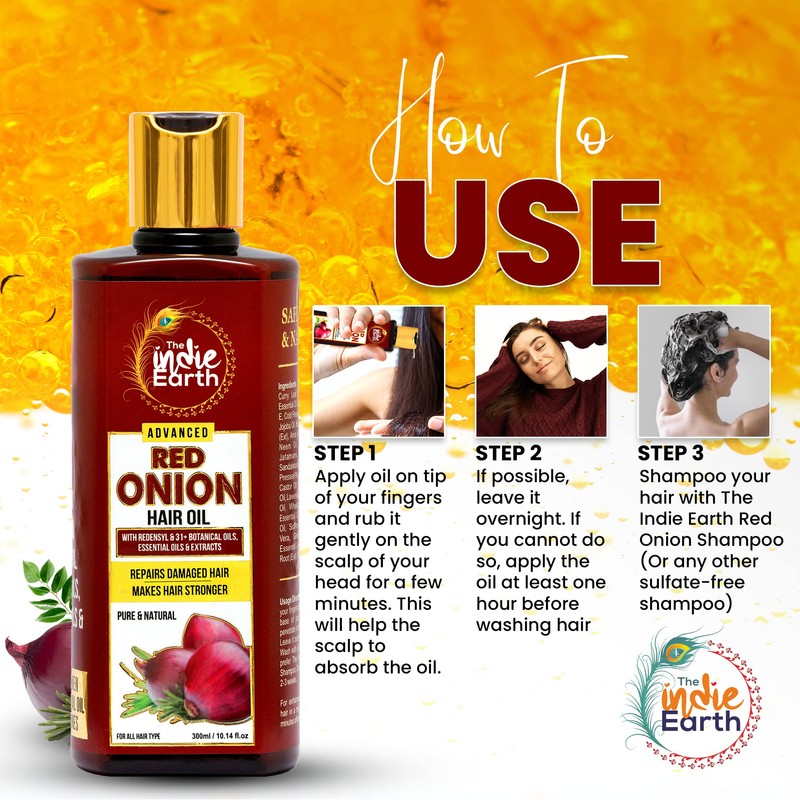 The Indie Earth The Indie Earth Advanced Red Onion Oil