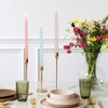 Whaline Whaline 8Pcs 10 Inch Pastel Spiral Taper Candles Easter