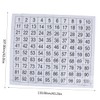 DOITOOL 2 Sheets Educational Numbers Poster Preschool Learning Wall Charts