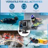 MiPremium Waterproof Case for GoPro Hero 13/12/11/10/9 Black Underwater Diving