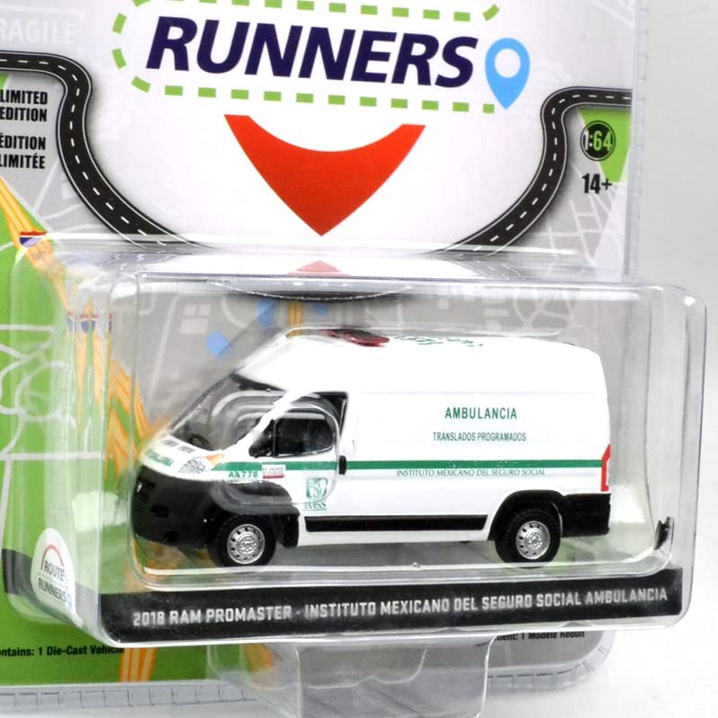 GREENLIGHT Green Light 1:64 Route Runners Series 4 "2018 Ram